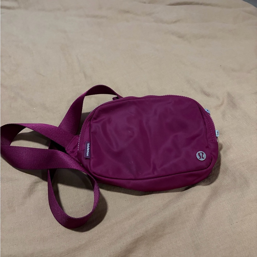 Lululemon Athletica Plum Crossbody Bag